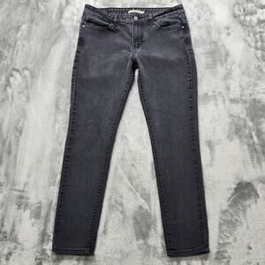 Levi's Jeans‎ Womens W29 L28 Black 711 Skinny Leg Mid Rise Stretch Denim Casual